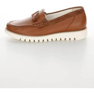 👉 Mocassin van generfd hertennappa Waldläufer Cognac