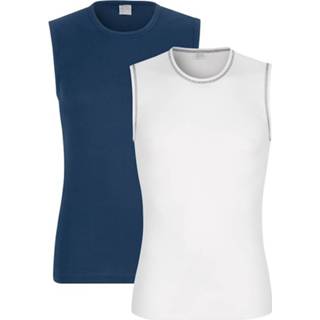👉 Hemden per 2 stuks G Gregory Blauw/Wit