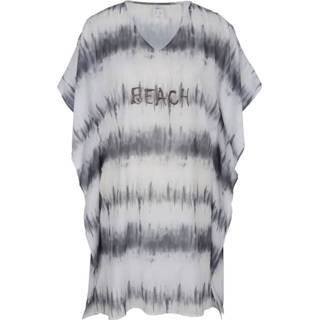 👉 Tuniek met modieuze batikprint Blue Moon Wit/Zwart