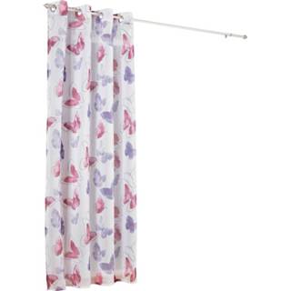 2-delige set siergordijnen Tamara Webschatz Paars