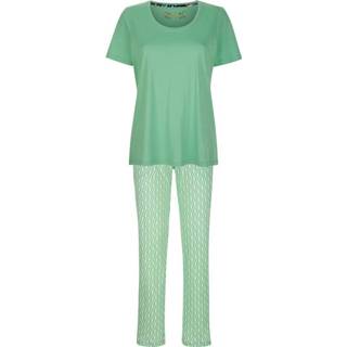 👉 Pyjama met gepaspelde steekzakken Ringella Bloomy Groen/Ecru