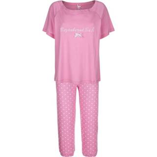 👉 Pyjama met elastische band met strikje Louis & Louisa Pink/Wit