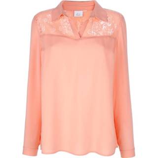 👉 Tuniek met kanten details Paola Apricot