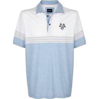 👉 Poloshirt met jacquardeffect BABISTA Blauw/Wit