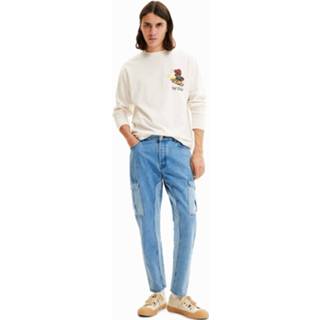 👉 Cargobroek blauw elastane male Hybride - BLUE 28 8445110427507