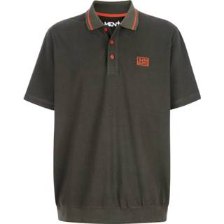 👉 Poloshirt Speciale pasvorm Men Plus Flessengroen/Terra