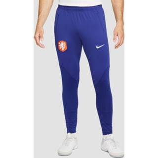 👉 Trainingsbroek blauw oranje l mannen Nike knvb nederland dri-fit strike 22/23 blauw/oranje heren 196148386608