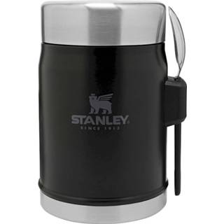 👉 Lepel zwart Stanley The Legendary Food Jar met - 400 ml Mat 6939236373210