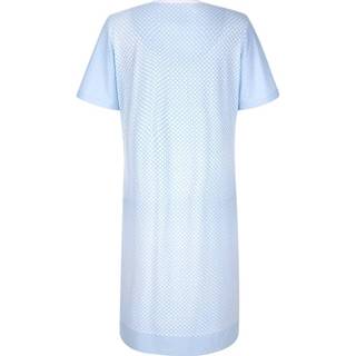 👉 Nachthemd met patronenmix Ringella Lichtblauw/Wit