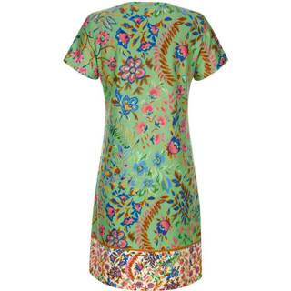 👉 Nachthemd met bindbandje Ringella Bloomy Groen/Blauw/Pink