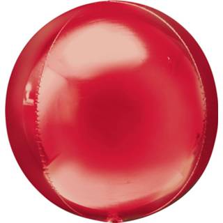 👉 ORBZ Folieballon bal 40cm - Rood