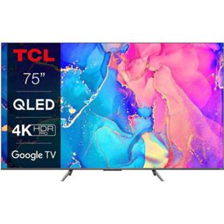 👉 Antraciet TCL 75C635 QLED-tv (75 inch / 189 cm, QLED 4K, SMART TV, Google TV) 5901292517427