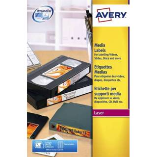 👉 Etiket active Avery L7666-25 70x52mm voor 3.5 inch disk 250stuks 3266550263129