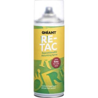 Lijmspray active Ghiant High-Tac re-positioneerbaar 400ml 5412966200014