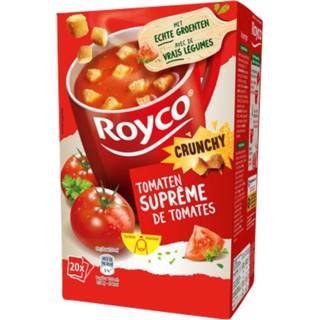 👉 Soep active Royco tomaten supreme met croutons 20 zakjes 5410056186941