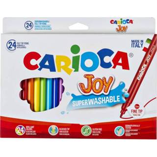 👉 Viltstift active Viltstiften Carioca Joy setà 24 kleuren 8003511406158