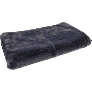 👉 Plaid grijs textiel antraciet Plaids - fleece deken 8718317823688
