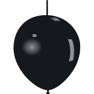👉 Link-o-Loons Latex ballonnen 32 cm 25 st. - Zwart