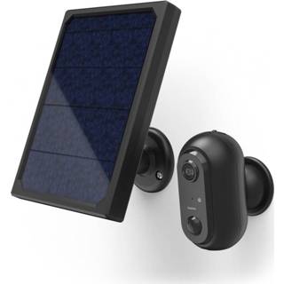 👉 Bewegingsmelder active Hama Wifi-Camera Outdoor Accu Solar Buitencamera Met IP65 1080p 4047443476050