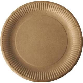 👉 Bord bruin karton active Papstar 230mm 4002911883617