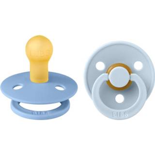 👉 Speen blauw baby's BiBS - Colour Pacifier Stage 2 Fopspeen 6+ maanden stuks Sky Blue / Baby 5713795120192