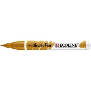 👉 Active Brushpen Talens Ecoline 407 donker-oker 8712079391324