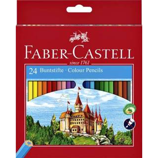 👉 Kleurpotlood active Kleurpotloden Faber-Castell setà 24 stuks assorti 4005401112242