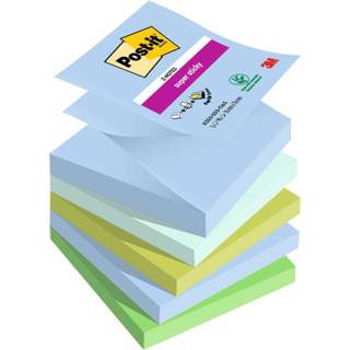 👉 Active Memoblok 3M Post-it Z-Notes R330 Super Sticky 76X76mm OAS 4054596924314