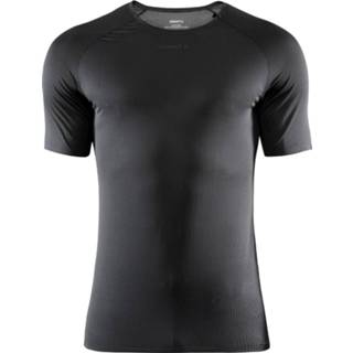 👉 Sportshirt m mannen zwart Craft Pro Dry Nanoweight SS thermo heren