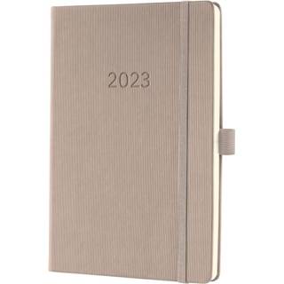 👉 Agenda active 2023 Sigel Conceptum A5 7dagen/2pagina's taupe 4004360800160