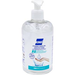 👉 Handgel active Konix Hygienic 500ml 70% alcohol incl pomp 8681715345307