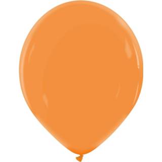 👉 Latex ballonnen premium 13cm 100 st. - Pumpkin orange