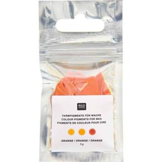 👉 Kaars oranje active Kaarsen pigment - 5 gram 4065166015424