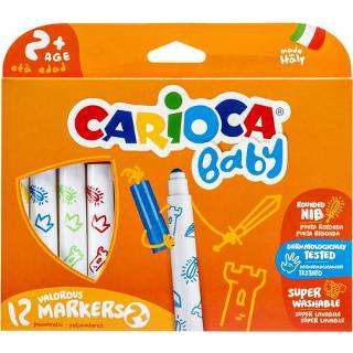 👉 Viltstift active baby's Viltstiften Carioca Baby setà 12 kleuren 8003511428143