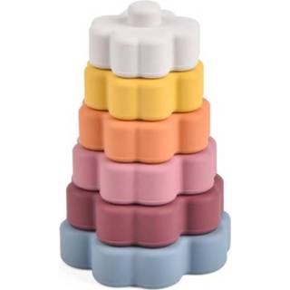 👉 Stapeltoren pastel siliconen baby's Dutsi - Baby 7436926564556