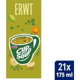 👉 Erwtensoep active Cup-a-Soup Unox 175ml 8710522792346