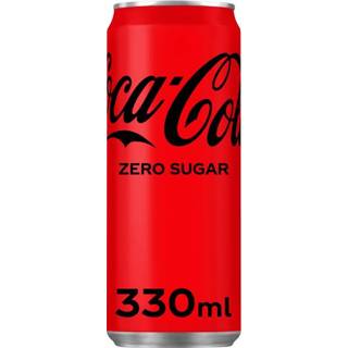 👉 Frisdrank active Coca Cola Zero blikje 0.33l 5000112638745