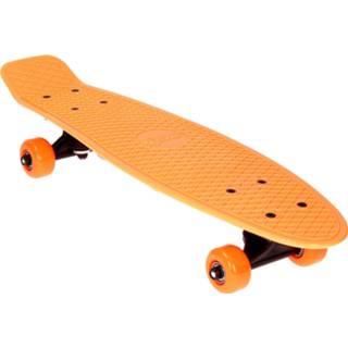 👉 Skateboard oranje active Licht Oranje, 55cm 8718999623569