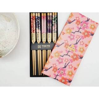 👉 Chopstick Sakura Patterns Tokyo Design Studio - giftbox set/5