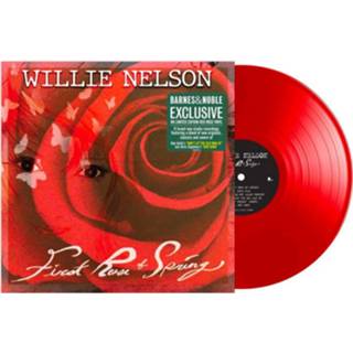 👉 Rose vinyl nederlands Willie Nelson - First Of Spring (Gekleurd Vinyl) (Barnes & Noble Exclusive) LP 194397385618