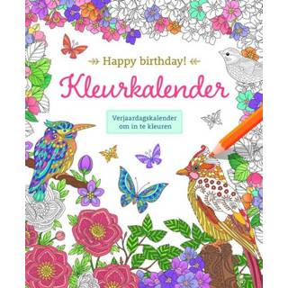 👉 Active Kleurkalender Deltas Happy birthday 9789044759648