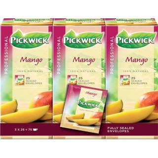 👉 Active mannen Thee Pickwick mango 25x1.5gr 8711000352922