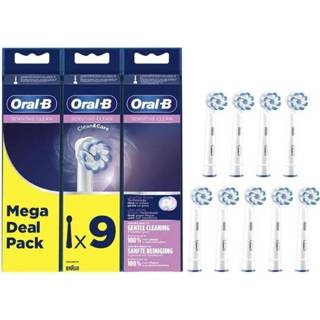 👉 Opzet borstel active Oral-B EB60 Sensitive Clean Opzetborstels Promopack 9 Stuks 4210201325239