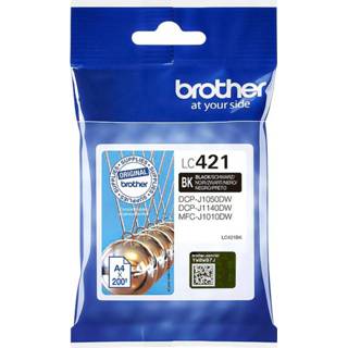 👉 Inktcartridge zwart active Brother LC-421 4977766810364