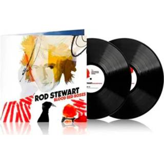 👉 Rood nederlands Rod Stewart - Blood Red Roses (Barnes & Noble Exclusive) 2LP 602567909736