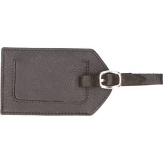 👉 Bagagelabel bruin leather leer nederlands Design Leren 8720701932296