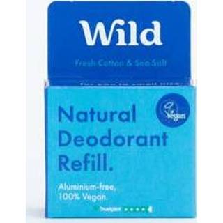 👉 Deodorant Wild Men's Fresh Cotton & Sea Salt Refill 40g