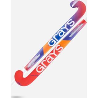 👉 Zaalhockeystick blauw rood hout 100i Ultrabow Micro
