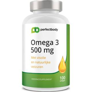 👉 Perfectbody Omega 3 Capsules (500 Mg) - 100 Softgels