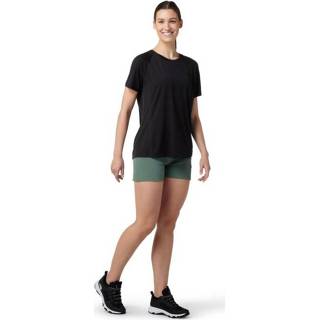 👉 Short sleeve zwart s l m vrouwen Smartwool Active Ultralite - Dames